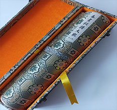 平坝书画装裱案例